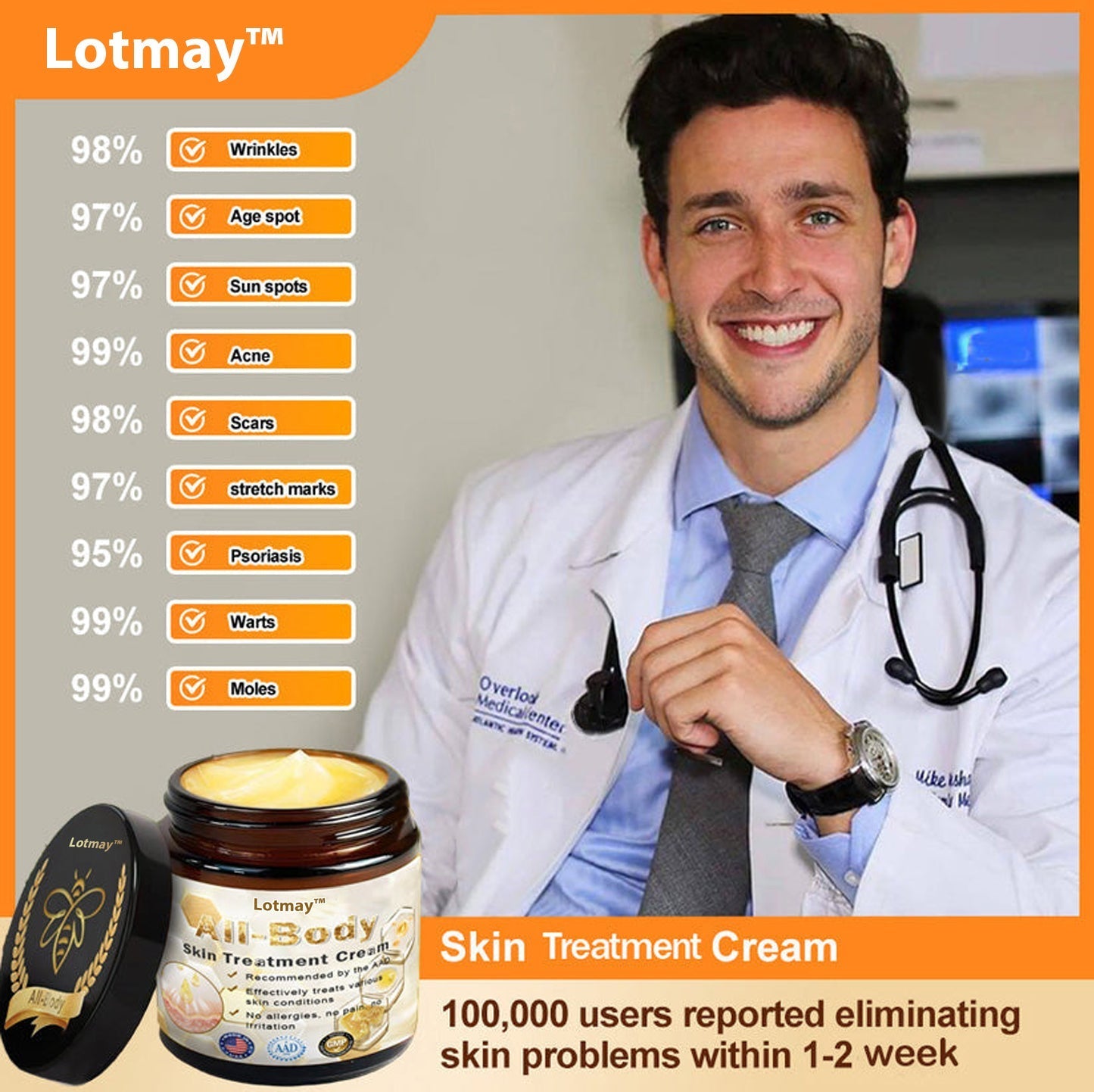 Lotmay™ Powerful All-Body Skin Treatment Cream ✨ [Dermatologist Recommendations]🔥🔥