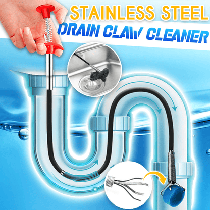 Stainless Steel Drain Claw Cleaner