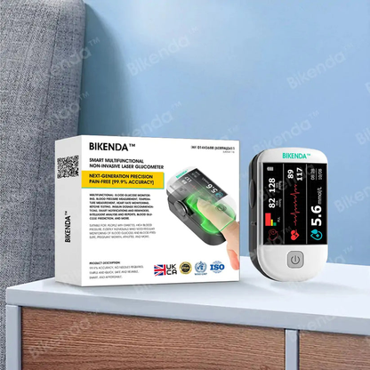 Bikenda™ Next-Generation Intelligent Multifunctional Non-Invasive Laser Blood Glucose Meter - 99.9% Accuracy